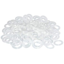 ThreeBulls 120Pcs Clear Rubber O-Ring Keyboard, O-Rings Keycaps, Switch Dampener picture