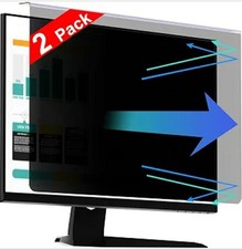 27 Inch Computer Privacy Screen for 16:9 Aspect Ratio Widescreen NEW [2 Pack]. picture