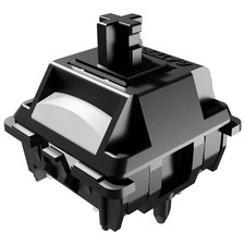GATERON Ghost Keyboard Switches,Full POM Pre-lubed 50gf Linear RGB LED 5 Pin ... picture