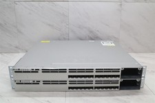 2 LOT - Cisco WS-C3850-12S-S 12-Port Gigabit PoE+ Network Switch w/ 350W PSU picture
