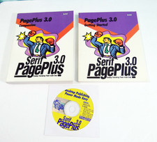 Vintage Software Serif Page Plus 3.0 CR-ROM W/ Companion/Getting Started Books  picture