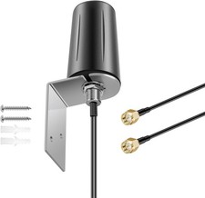 2x2 MIMO Omnidirectional Low Profile 4G LTE 5G External Antenna SMA Male picture