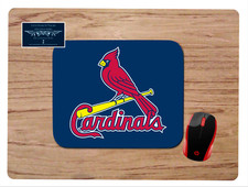 ST. LOUIS CARDINALS CUSTOM PC DESK MAT MOUSE PAD HOME OFFICE GIFT picture
