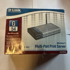 NEW D-Link DP-G321 Multi-Port Print Server Wireless Air Plus G 802.11g 54Mbps picture