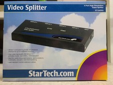Startech 4 Port High Resolution 350 MHZ VGA Video Splitter - New in Box picture