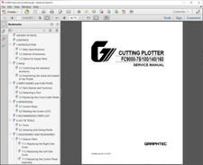 Graphtec FC Series - Service Manuals: FC8000 FC8600 FC9000 picture