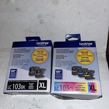 Brother LC103 CL  Ink cyan, magenta, yellow and black LC103 BK NEW picture