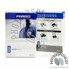 Fargo 45031 DTC1000 DTC1250e YMCKOK Color Ribbon Kit 250 Prints - Replaces 45010 picture