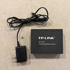 TP-LINK MC110CS Fast Ethernet Media Converter with Power Adapter picture