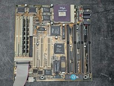 Retro Gaming MB-8500TVX-A Socket 7 Motherboard + Intel Pentium RAM Bundle Tested picture