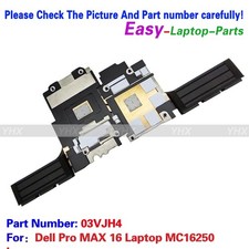 New For Dell Pro MAX 16 Laptop MC16250 Thermal Module CPU Heatsink 03VJH4 3VJH4 picture