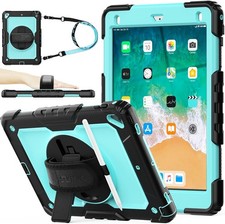 SEYMAC stock Case for iPad 6th / 5th Generation Case/Air 2 / Pro 9.7 inch, Heavy picture