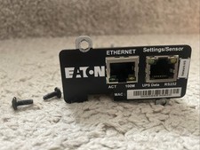 Eaton Network 710-A1057-01P  2 Port Ethernet Card 34003816XD_6FA 34003816XD_1FA picture