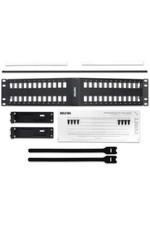 BELDEN | AX104601 Coax Panel Commercial, ANGLED 48-PORT KEYCONNECT PATCH   picture