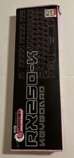 NEW ORZLY PINK HORNET RX250-K Keyboard Built For Gaming  Computer PC New picture