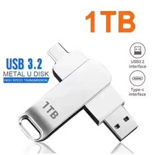 USB 3.2 Dual Type-C & USB Flash Drive Metal High Speed Memory Stick 1TB 2TB picture
