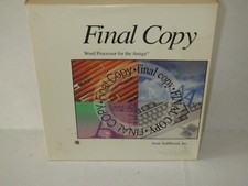 Final Copy for the Commodore Amiga  picture