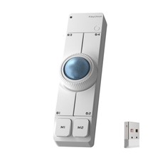 Keychron Nape Pro White Wireless Trackball Mouse Multi-pairing Gizmodo Japan New picture