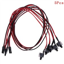5pcs 50cm Power switch cable for computer cases Reset Computer Power Push Button picture