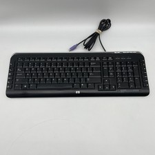 HP KB-0630 US ENGLISH 103-KEYS PS/2 WIRED MULTIMEDIA DESKTOP KEYBOARD 5188-6077 picture