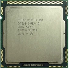 Intel Core i7-860 SLBJJ LGA1156 2.8GHz Quad Core Processor Hyperthreading 8MB picture