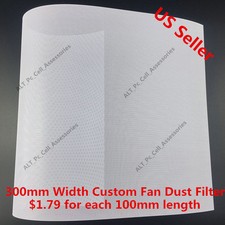 300mm Width Mesh Fan Filter Custom for 60mm 80mm 120mm 140mm 200mm 240mm 280mm w picture