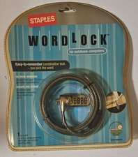 Staples WordLock for Notebook Computers - Word Lock 602270 Mounting Plate picture