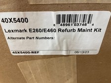 Genuine Lexmark 40X5400 Lexmark Maintenance Kit- New Factory Sealed picture
