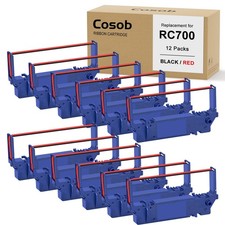 Replacment for Star Printer Ribbon SP700 SP-700 RC700 RC-700, 12 Pack picture