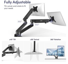 Quarx Dual Monitor Mount for Desk picture