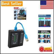 Battery-Powered Ethernet Cable Mapper for Quick Testing of Network Cables picture