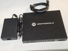Motorola RFS-4000 RFS-4010-00010-WR Wireless Switch & 86-14000-244R Unit w/ Rack picture