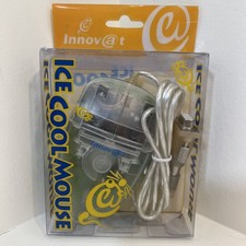 Innov@t Ice Cool Mouse AM737PCL PS/2 Vintage Retro 420 Lime Green  picture
