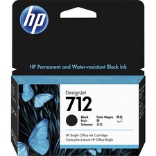 HP 712 Original Inkjet Ink Cartridge - Black - 1 Each picture