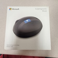 Microsoft Wireless Notebook Presenter Mouse 8000 Model 1065 Silver Bluetooth picture