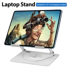 Adjustable Foldable Laptop Stand Aluminum Notebook Riser Computer Holder Desk picture