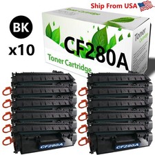 10PK CF280A 280A Toner Cartridge for Laser Jet Pro 400 M401n M401d M401dn picture