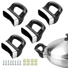 4 PCS Metal Pressure Pan Handle Replacement Side Ear Cooker Steamer Sauce Pot picture