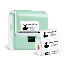 Bluetooth Thermal Label Maker Machine Tape Printer Office Tool Small picture