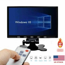 Portable Monitor 10 inch LCD Display Screen with AV VGA HDMI Input for DSLR PC picture
