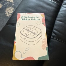 D20 Portable Printer Mini Thermal Label Printer ⭐️NEW⭐️ picture