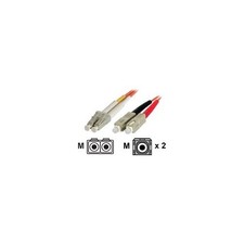Startech FIBLCSC2 2m Multimode Fiber Patch Cable LC-SC Orange picture
