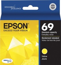 NEW Epson 69 CX5000 Yellow Ink T0694 GENUINE picture
