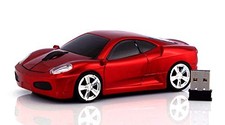 Sport Car Shaped Wireless Computer Optical Mouse USB 2.4G PC Mac Ergonomic picture