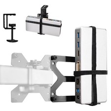 Universal Docking Station Mount for Workstation, Behind Monitor VESA Mounting... picture