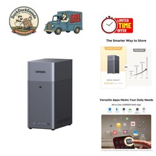NAS DH2300 2-Bay Network Storage - 60TB Capacity, AI Photo Management picture