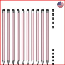 Elegant 10pc Pink Stylus Set - Perfect for Smartphones, Tablets & Laptops picture