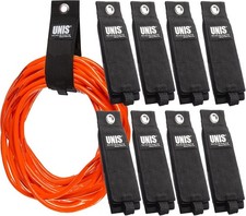 Large Extension Cord Storage Straps 8 Pack 13-inch for Cables and Ropes picture