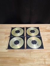 Lot of 4 Sony CD‑R 700MB Recordable Discs – Gold Surface – In Jewel Cases – New picture