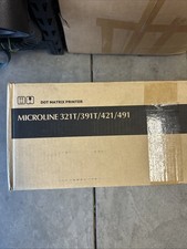 Oki MICROLINE 491N Standard Dot Matrix Printer. Miroline 321T/391T/421/491 picture